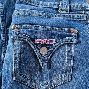 Hudson Jeans Vintage 2000s Low Rise Flare Denim Jeans in Size 26